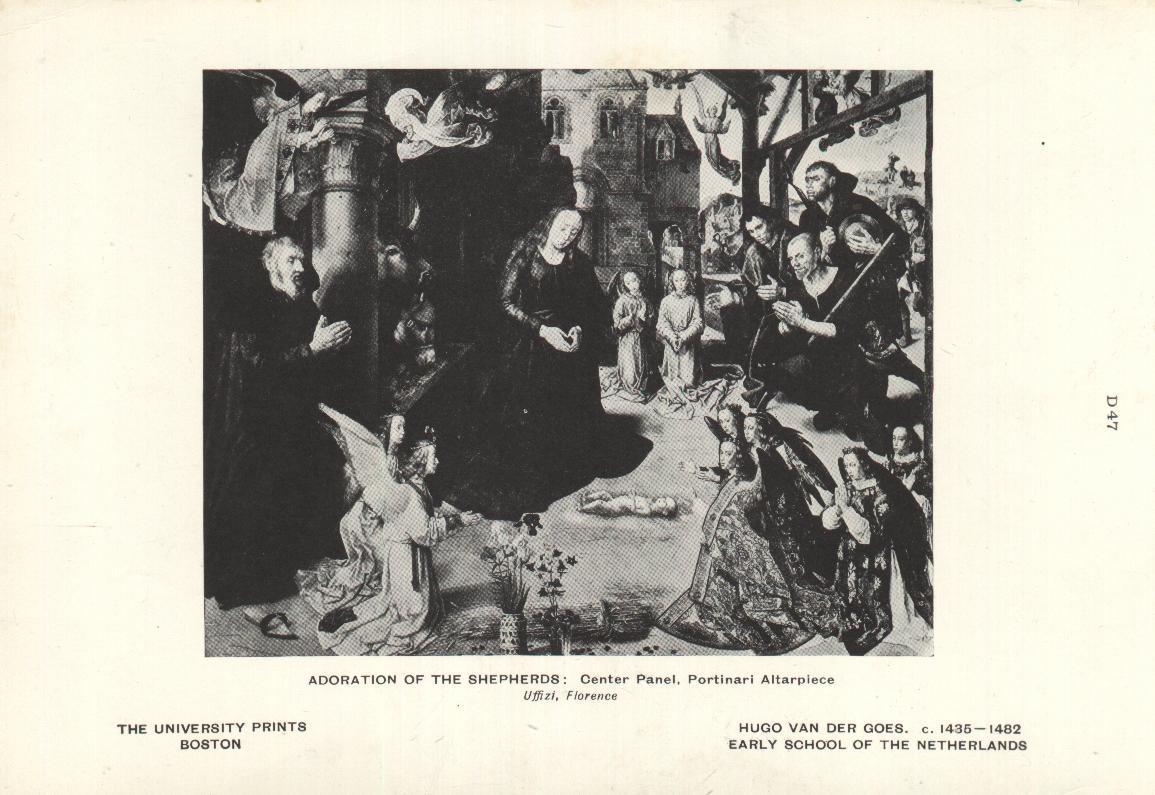 Adoration Of The Shepherds Par Hugo Van Der Goes - Autres & Non Classés
