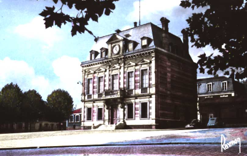 Cpsm Bagnolet (93, Seine Saint Denis) N°948, La Mairie. Voitures (2cv...) - Bagnolet