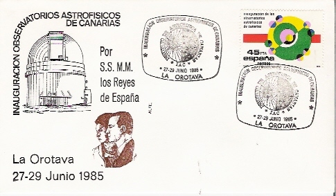 Espagne            Cachet Spécial Sur Lettre               27/29.06.1985 - Astrologia