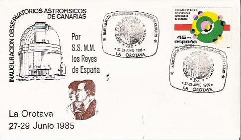 Espagne            Cachet Spécial Sur Lettre               27/29.06.1985 - Astrologie