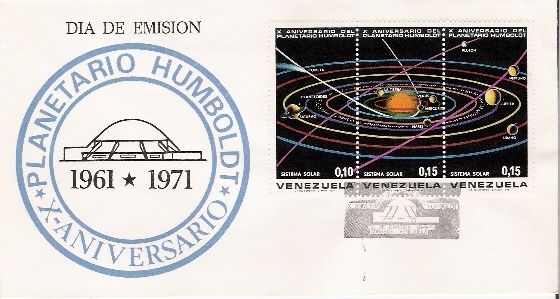 Venezuela           Cachet Spécial Sur Lettre              30.03.1973 - Astrologie