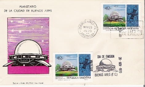 Argentine            Cachet Spécial Sur Lettre                     28.11.1970 - Astrologie