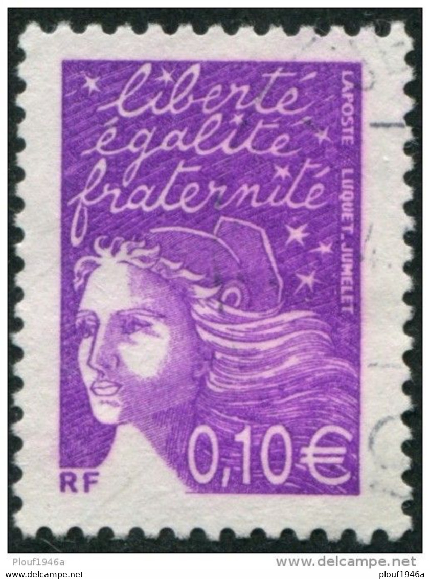 Pays : 189,07 (France : 5e République)  Yvert Et Tellier N° : 3446 (o) - 1997-2004 Maríanne Du 14 Juillet