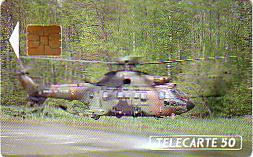 FRANCE  PRIVEE ARMEE TERRE HELICOPTERE DE COMBAT 50 UT SUPERBE  RARE - Army