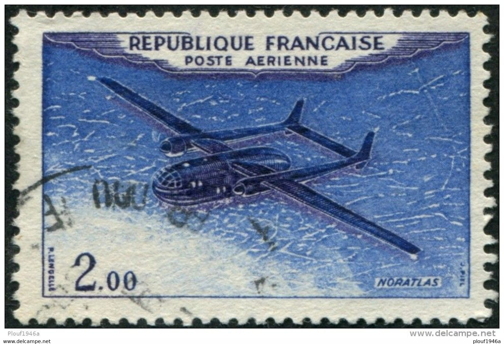 Pays : 189,07 (France : 5e République)  Yvert Et Tellier N° : Aé   38 (o) - 1960-.... Used