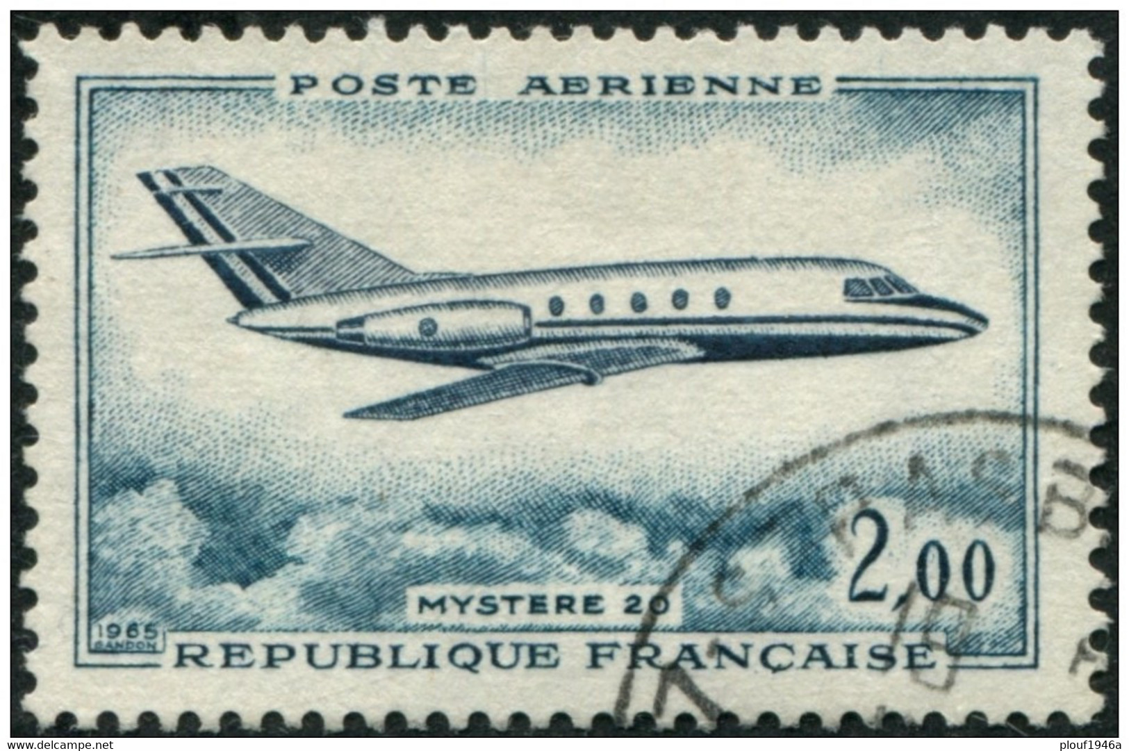 Pays : 189,07 (France : 5e République)  Yvert Et Tellier N° : Aé   42 (o) - 1960-.... Used