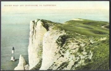 Beachy Head And Lighthouse, Nr Eastbourne, U.K. - Eastbourne