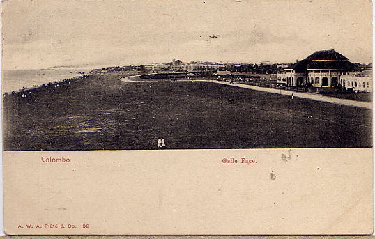 COLOMBO  GALLE  FACE  1902 - Yemen