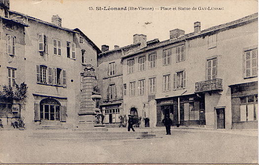 ST  LEONARD   LA  PLACE - Saint Leonard De Noblat