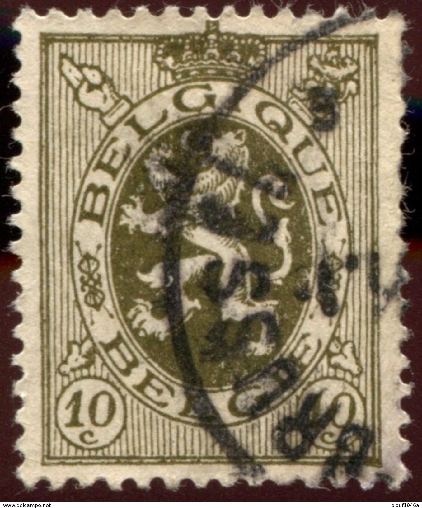 COB  280 A (o) / Yvert Et Tellier N° 280 (o) - 1929-1937 Heraldieke Leeuw