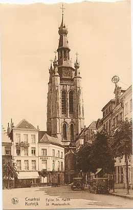 Courtrai ( Kortrijk ) - Eglise St. Martin ( St. Maartenskerk ) - Wevelgem