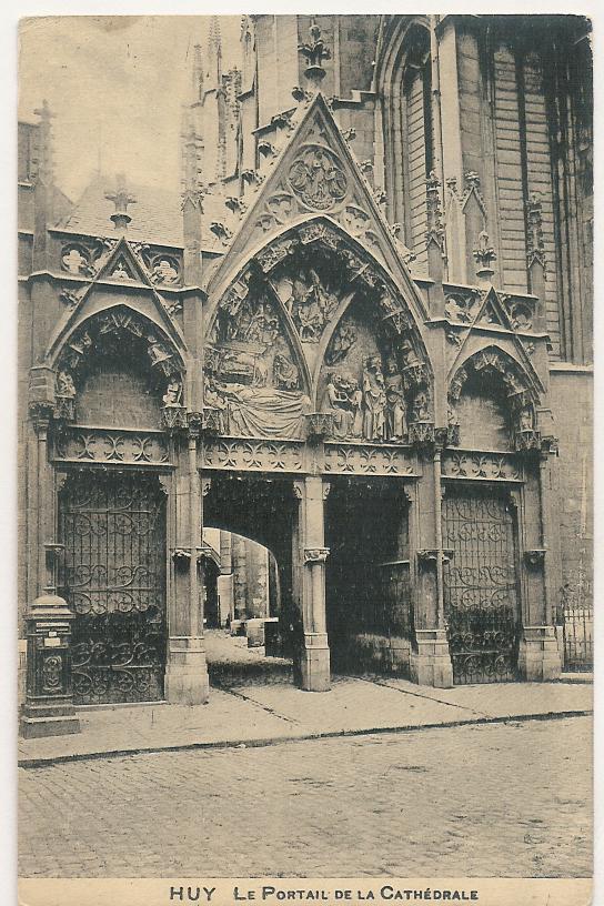 Huy Le Portail De La Cathedrale (b826) - Huy
