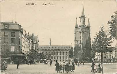 Courtrai ( Kortrijk ) - Grand'Place - Wevelgem