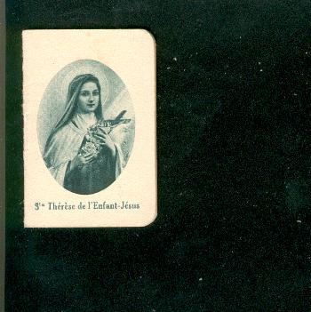 Mini Carnet Calendrier  Religieux Sainte Thérèse De L´enfant Jésus 1933  F26 - Small : 1921-40