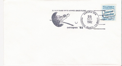 USA                         Cachet Spécial Sur Lettre                      25.09.1982 - Stati Uniti