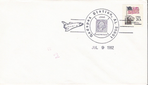 USA                         Cachet Spécial Sur Lettre                      09.07.1982 - USA