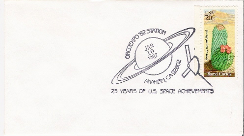 USA                         Cachet Spécial Sur Lettre                      10.01.1982 - United States