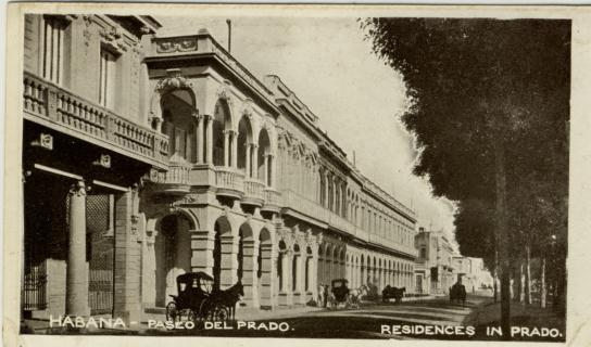 La Havane Habana Paseo Del Prado Residences In Prado Avant 1903 - Cuba