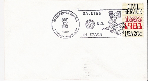 USA                         Cachet Spécial Sur Lettre                        22.10.1983 - Etats-Unis