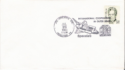 USA                         Cachet Spécial Sur Lettre                        23.07.1983 - USA