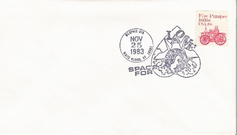 USA                         Cachet Spécial Sur Lettre                        25.11.1983 - Etats-Unis