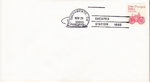 USA                         Cachet Spécial Sur Lettre                      26.11.1983 - USA