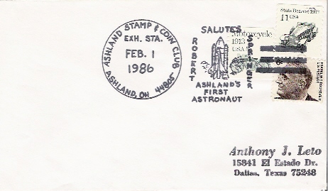 USA               Cachet Spécial Sur Lettre                01.02.1986 - USA