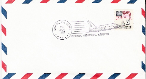 USA                        Cachet Spécial Sur Lettre           28.01.1987 - USA