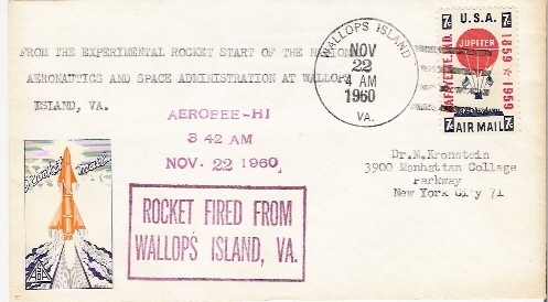 USA                            WALLOPS ISLAND.VA.                                 22.11.1960 - USA