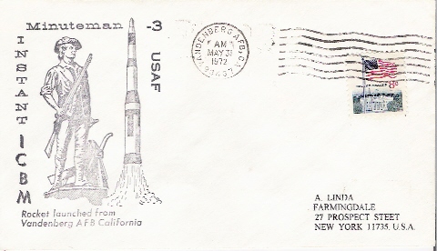 USA                            VANDENBERG.CA.                 31.05.1972 - Etats-Unis