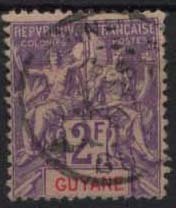 GUYANE N° 48 Obl - Sonstige & Ohne Zuordnung