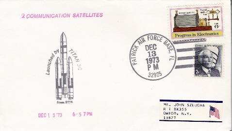 USA                PATRICK AIR FORCE BASE.              13.12.1973 - Estados Unidos