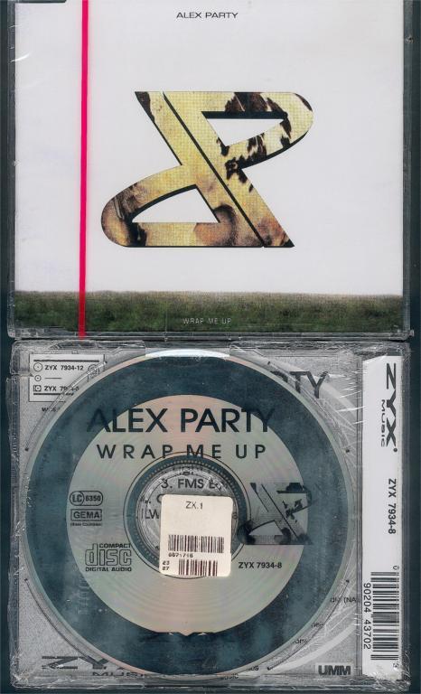 CD-ALEX PARTY - WRAP ME UP - Otros & Sin Clasificación