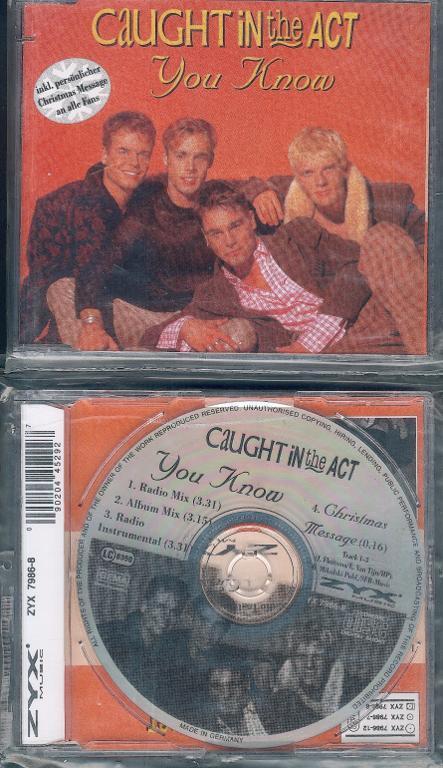 CD-CAUGHT IN THE ACT - YOU KNOW - Sonstige & Ohne Zuordnung