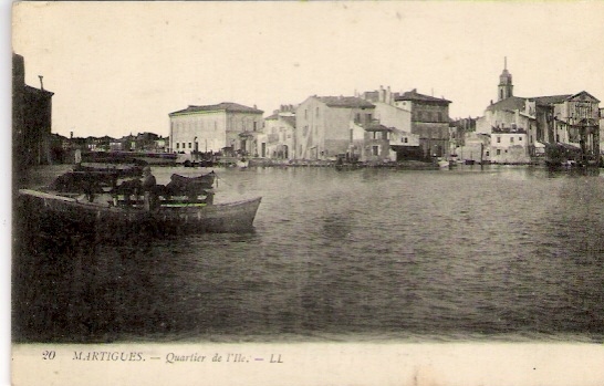 13  MARTIGUES  QUARTIER DE L´ILE     LL                N°1056 - Martigues