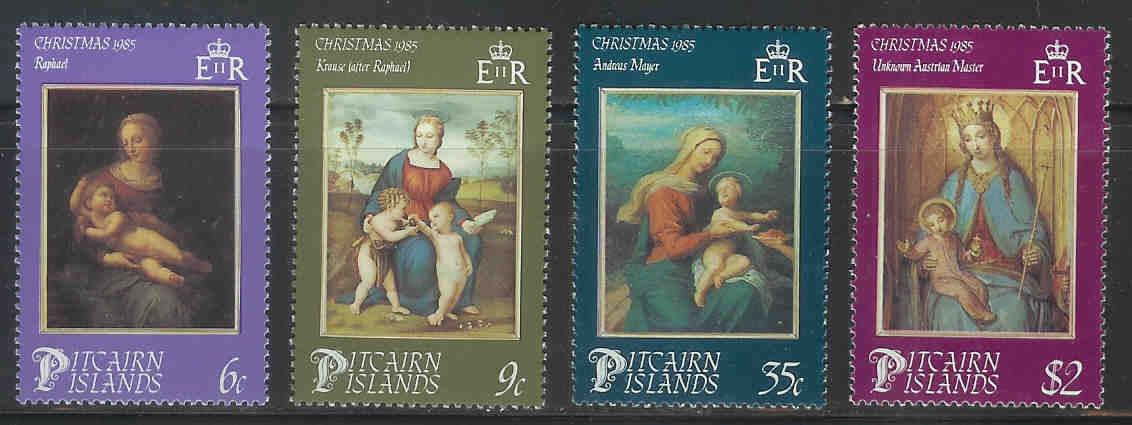 PITCAIRN 1985 MNH Stamp(s) Christmas 270-273 #4758 - Christmas