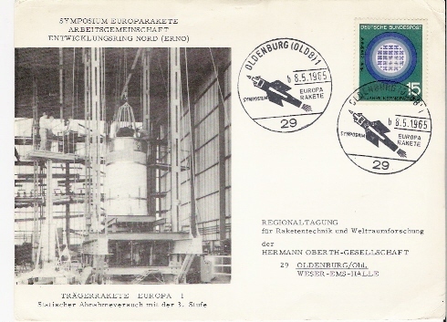 RFA                Cachet Spécial Sur Carte                     08.05.1965 - Europe