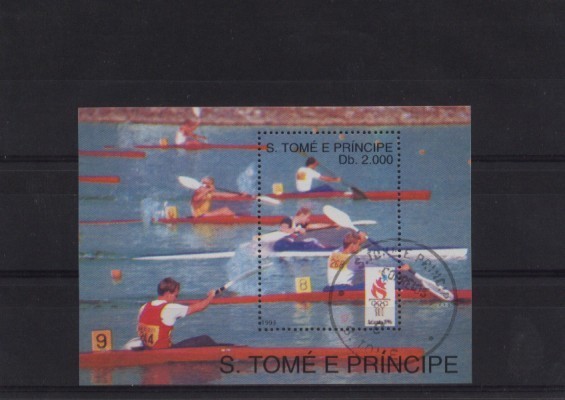 ST THOME E PRINCIPE SS ROWING OLYMPICS 1996 - Canottaggio