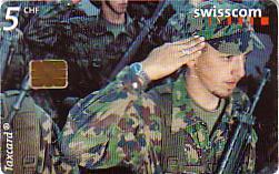 SUISSE SOLDATS AU GARDE A VOUS 5 FCH UT - Army