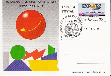 ESPAGNE                Cachet Spécial Sur Carte             20.12.1987 - Europe