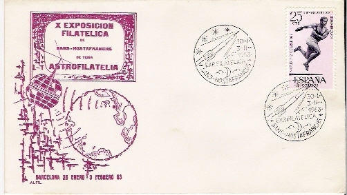 ESPAGNE                Cachet Spécial Sur LETTRE            03.11.1963 - Europe