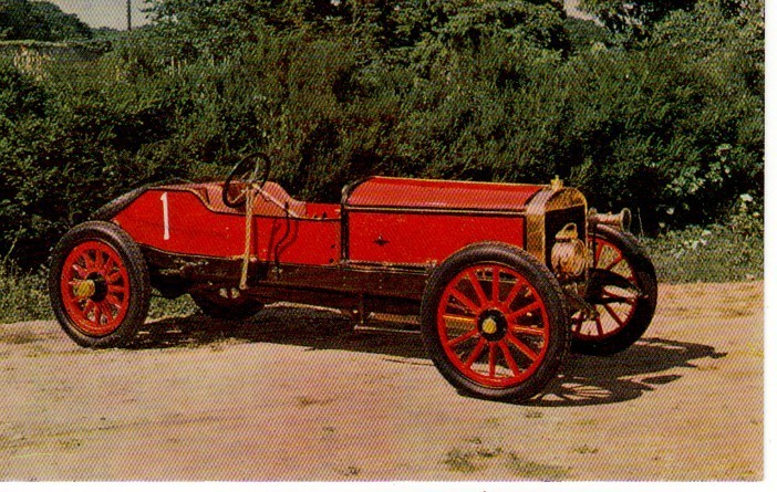 Cp Anglaise. 1908 AUSTIN 100 H.p. G.P. Racing Car - Altri & Non Classificati