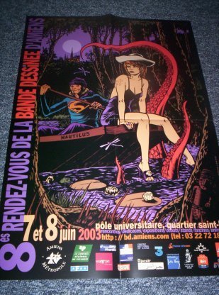 MEZZO - Affiche Festival BD D´Amiens 2003 - Afiches & Offsets
