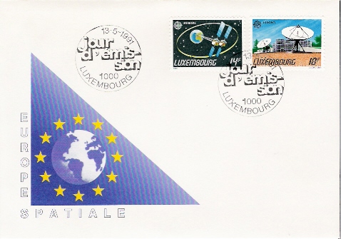 LUXEMBOURG               Cachet Spécial Sur Lettre         13.05.1991 - Europe