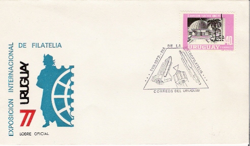 URUGUAY                   Cachet Spécial Sur Lettre               01.08.1977 - América Del Sur