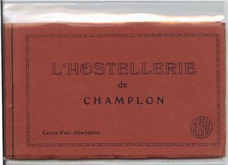 Champlon - L'Hostellerie    Carnet De Cartes-vues Détachables. - Tenneville