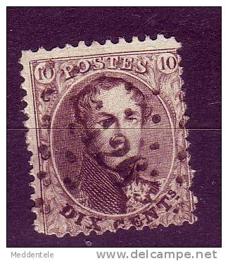 N° 14 20c LP 126 FLEMALLE NIPA +1500 ***TTB*** - 1863-1864 Medaillen (13/16)