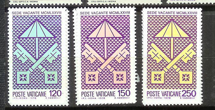 POSTES  N° 656/8 - Unused Stamps