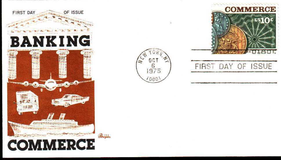 Usa 1975 Fdc  Banking Commerce banque Monnaie - Münzen