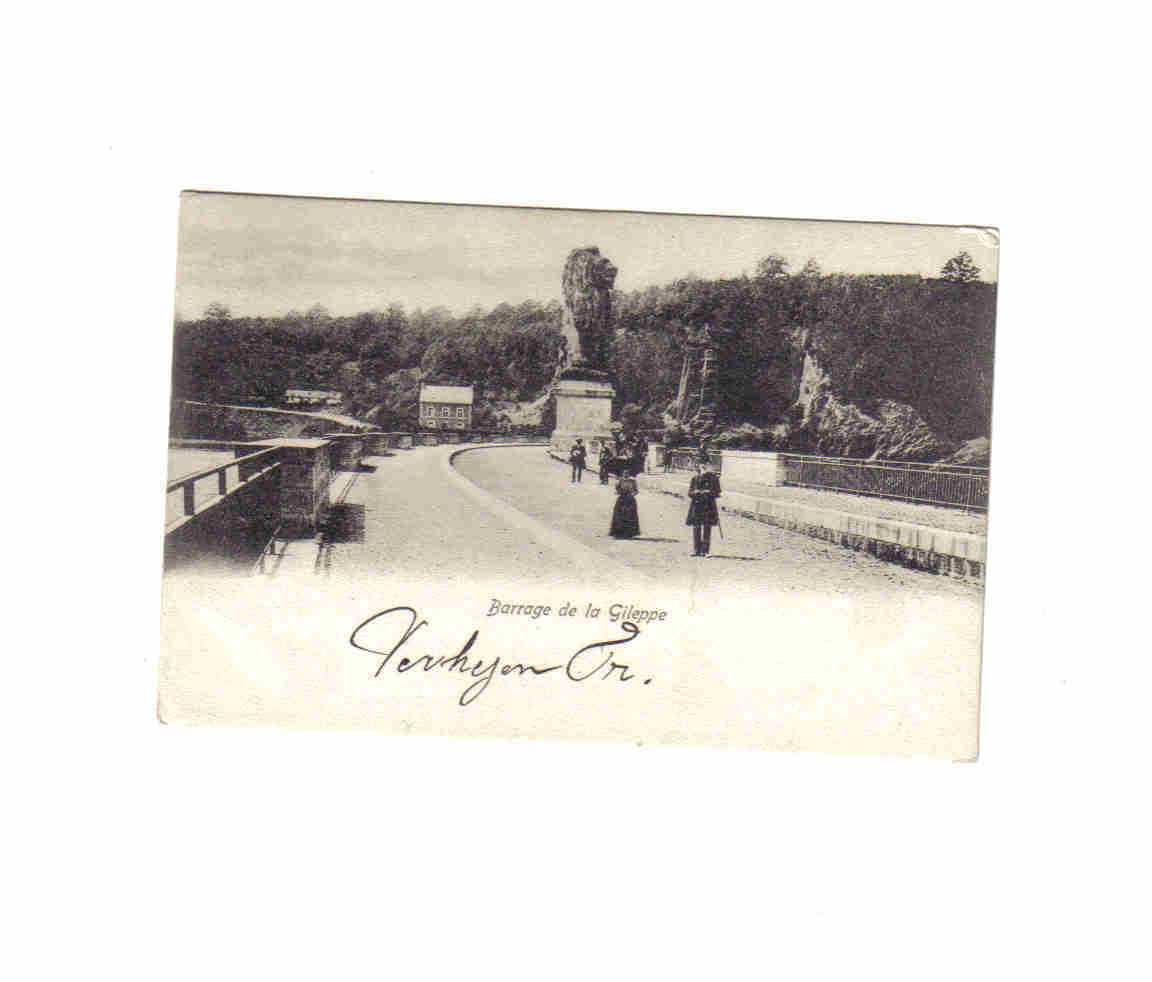 Barrage De La Gileppe 1904 - Gileppe (Barrage)